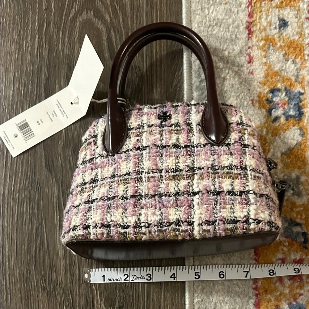 Tory Burch compact tweed